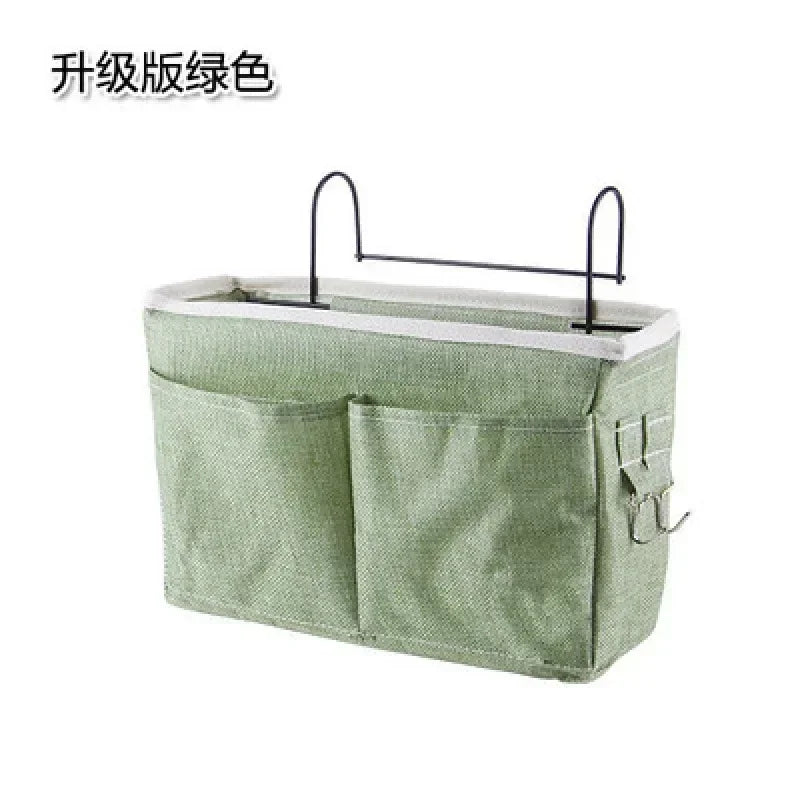 Hanging bedside caddy organizer