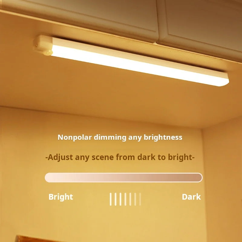 Motion sensor LED cabinet light
