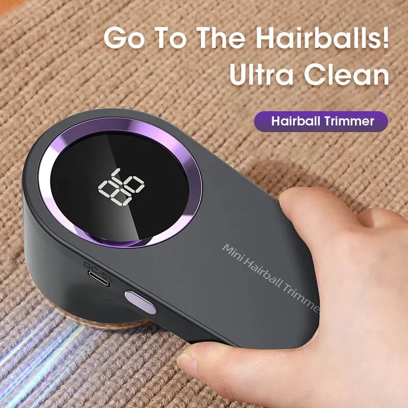 Electric lint remover fabric shaver