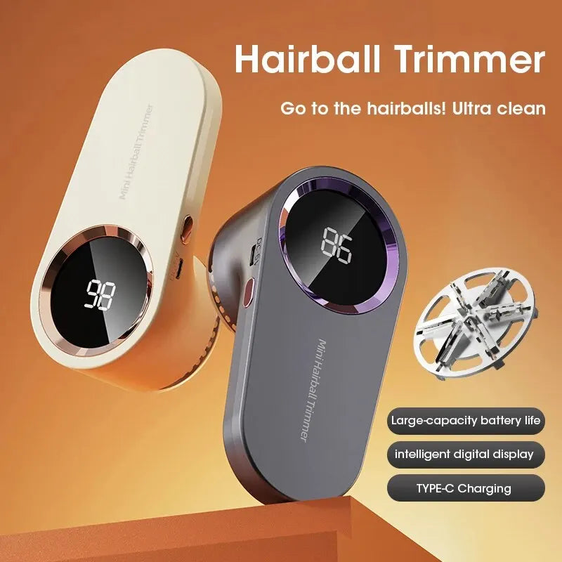 Electric lint remover fabric shaver